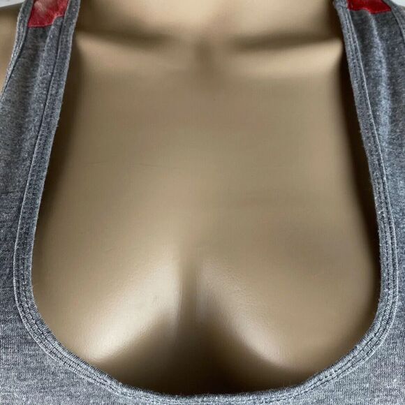 Gypsy 05 Hollywood Tank Top Gray Pink Tie Dye Semi-Sheer Silk Back - Picture 2 of 12